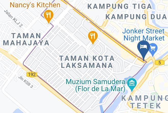 Melaka Tengah - Riccarton Jonkerview Hotel Maps