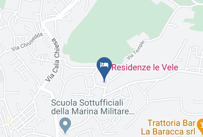 Sassari - Riccio Hotel Maps