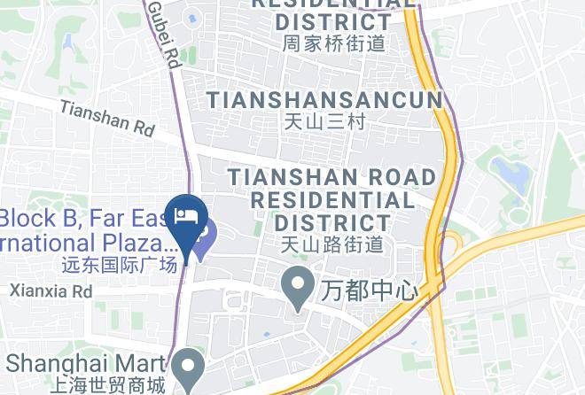 Changning District - Rich Garden Hotel Maps