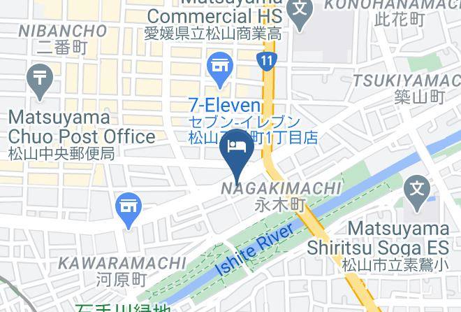 Matsuyama City - Rich Heart Maps