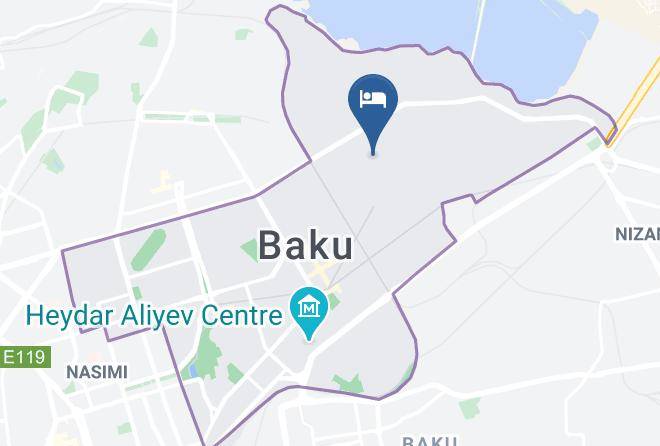Baki - Rich Hotel Baku Maps