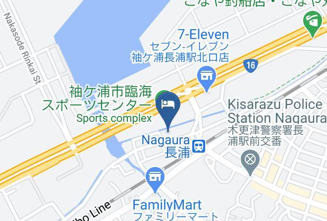 Sodegaura City - Rich Inn Ekimaekan Maps
