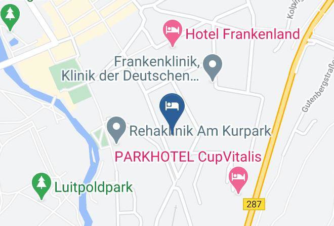 Bad Kissingen - Richard Hotels Aulbach Maps