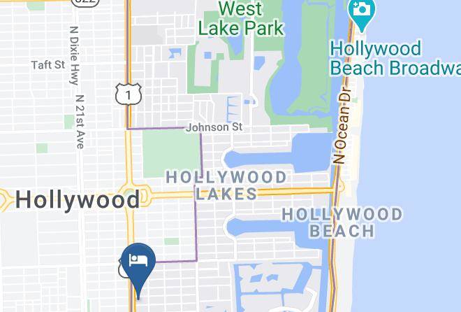 Richards Pet Friendly Motel Map