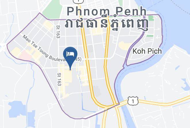 Chamkar Mon - Richeleu Hotel Maps