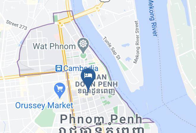 Doun Penh - Richly Boutique Hotel Maps