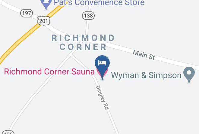 Sagadahoc - Richmond Corner Sauna Maps