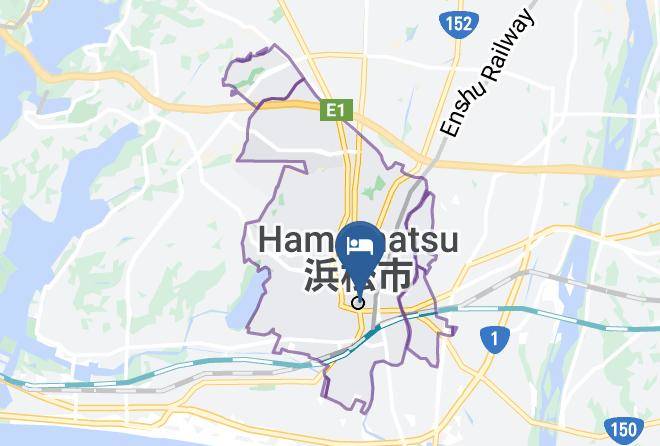 Hamamatsu City Naka Ward - Richmond Hotel Hamamatsu Maps