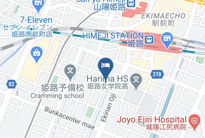 Himeji City - Richmond Hotel Himeji Maps