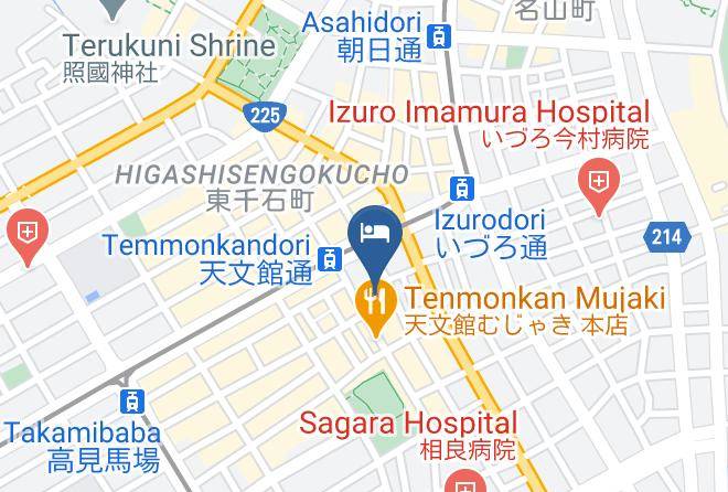 Kagoshima City - Richmond Hotel Kagoshima Tenmonkan Maps