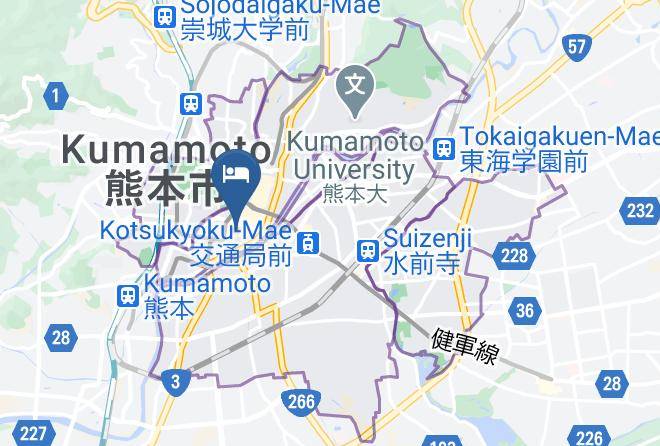 Richmond Hotel Kumamoto Shinshigai Map