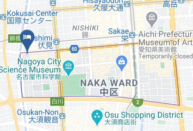 Richmond Hotel Nagoya Nayabashi Map - Aichi Pref - Nagoya City Naka Ward