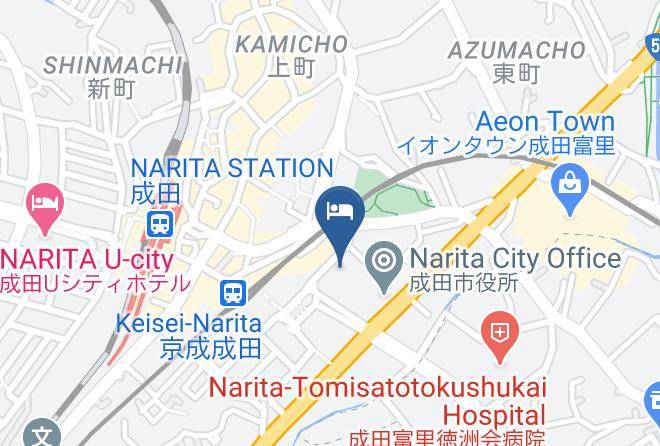 Narita City - Richmond Hotel Narita Maps