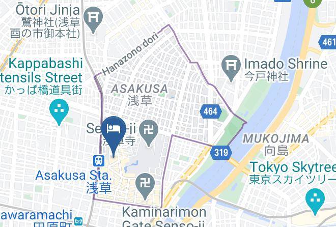Taito Ward - Richmond Hotel Premier Asakusa International Maps