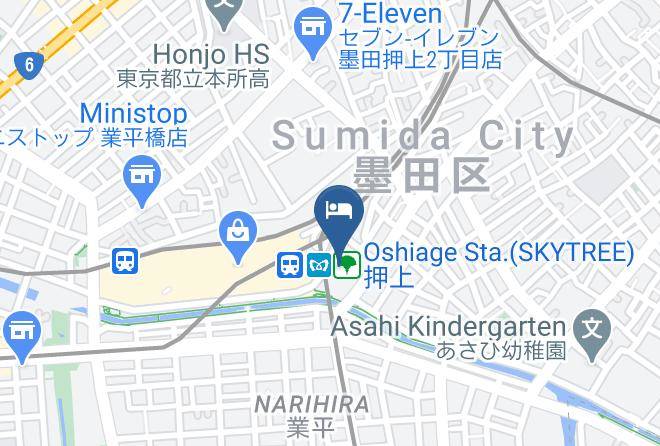 Richmond Hotel Premier Tokyo Oshiage Map