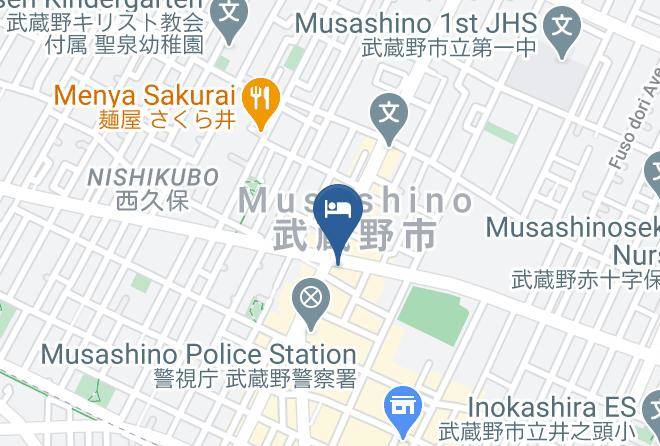 Musashino City - Richmond Hotel Tokyo Musashino Maps