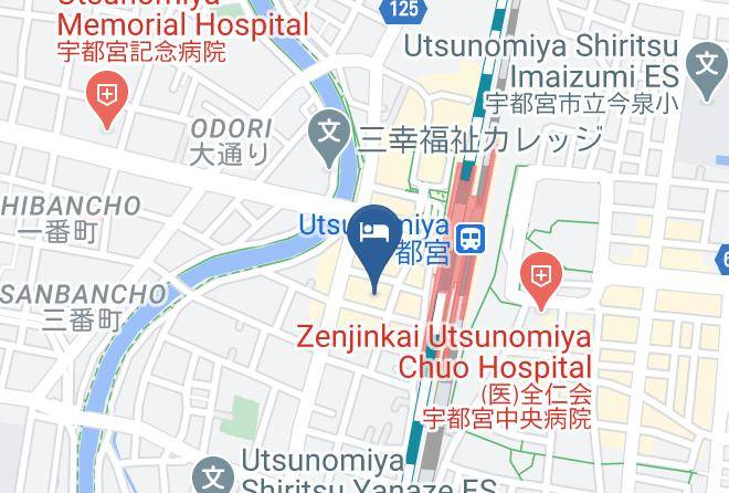 Utsunomiya City - Richmond Hotel Utsunomiya Ekimae Maps