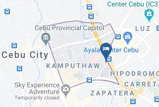 Cebu - Richmond Plaza Hotel Maps