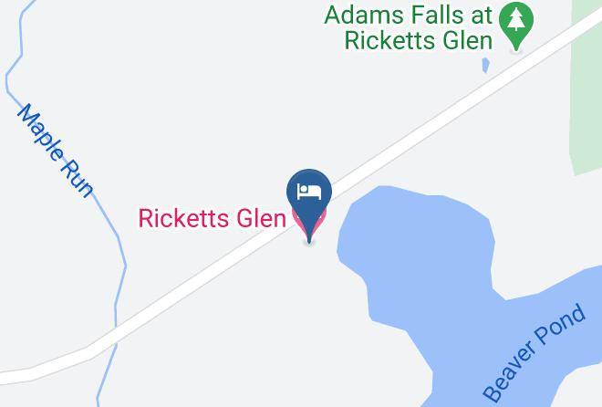 Luzerne - Ricketts Glen Hotel Maps