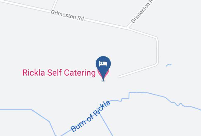 Rickla Self Catering Map