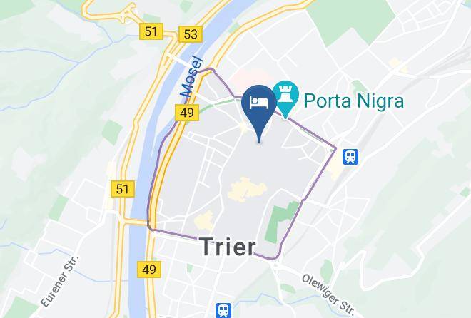 Ricks City Hotel Map