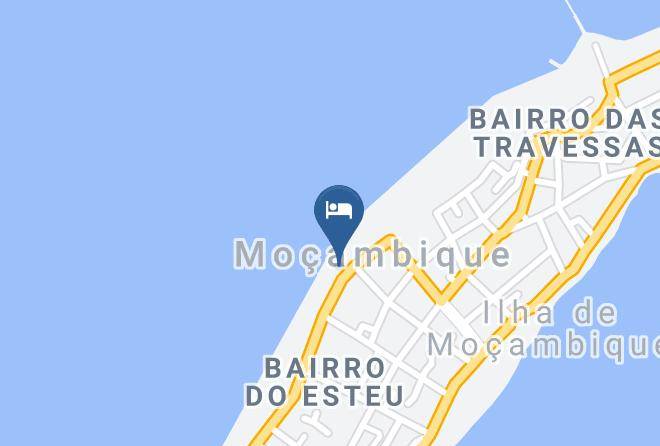 Ilha De Mocambique - Rickshaws Pousada E Cafe Maps