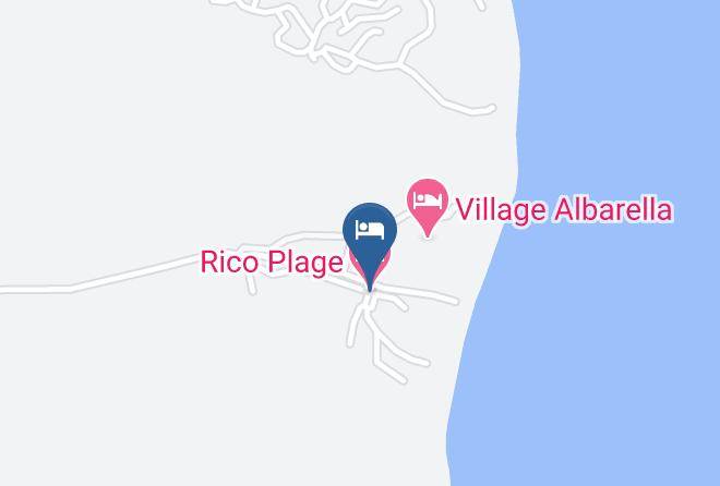 Rico Plage Map