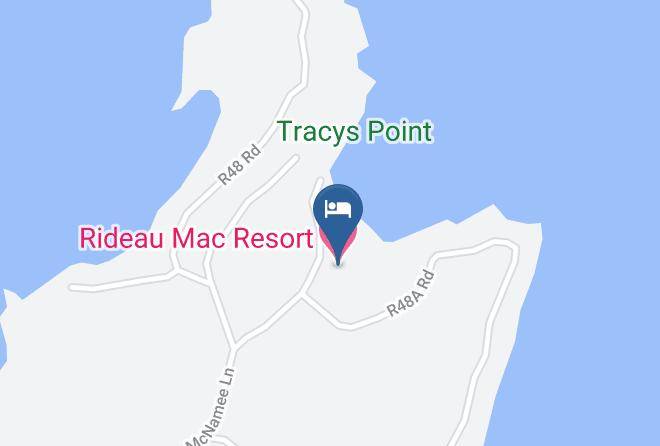 Rideau Mac Resort Map