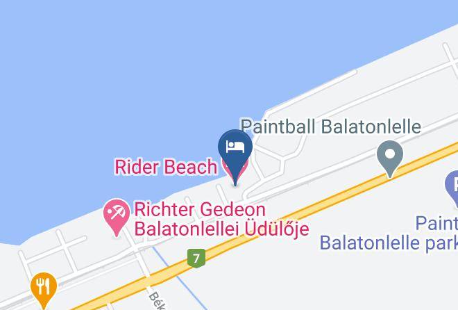 Balatonszemes - Rider Beach Maps
