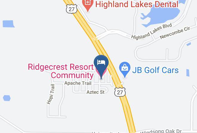 Lake - Ridgecrest Resort Community Maps
