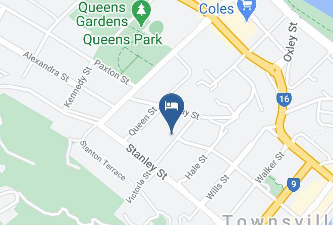 Townsville - Ridgemont Motel And Restaurant Maps