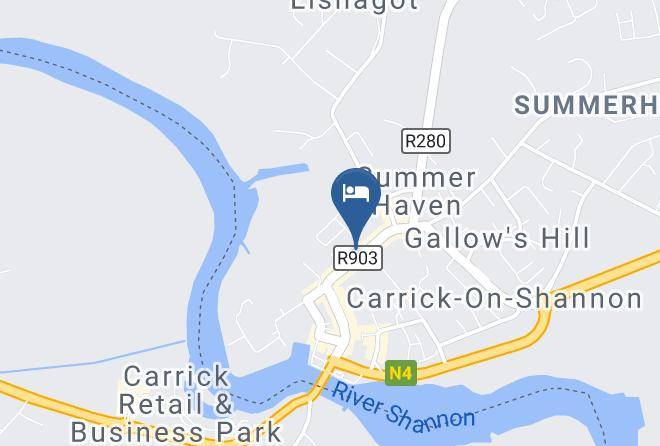 Carrick On Shannon - Ridgerock Accommodation Maps