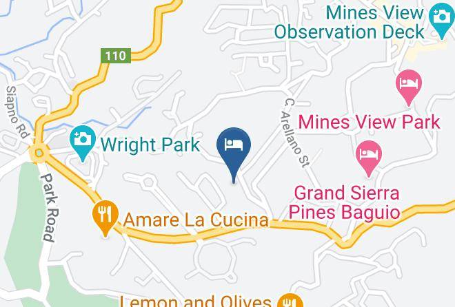 Benguet - Ridgewood Hotel Maps