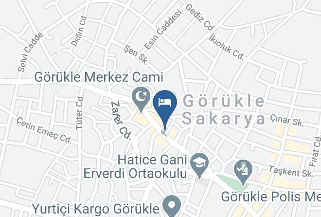 Nilufer - Ridvan Otel Pansiyon Gorukle Nilufer Bursa Maps