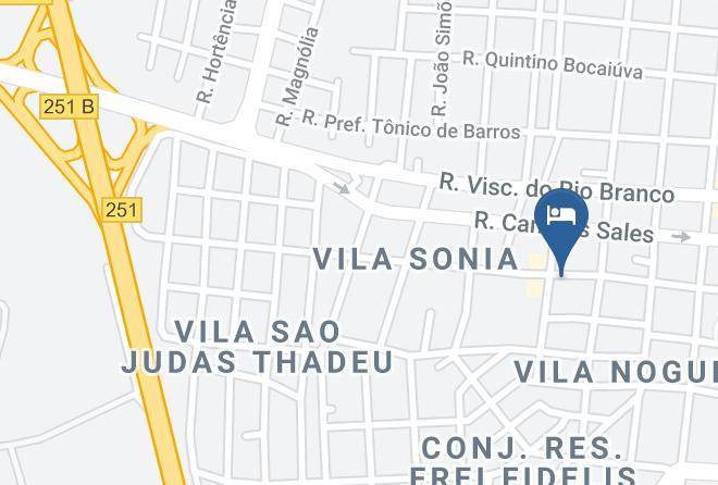 Botucatu - Riellis Center Hotel Maps