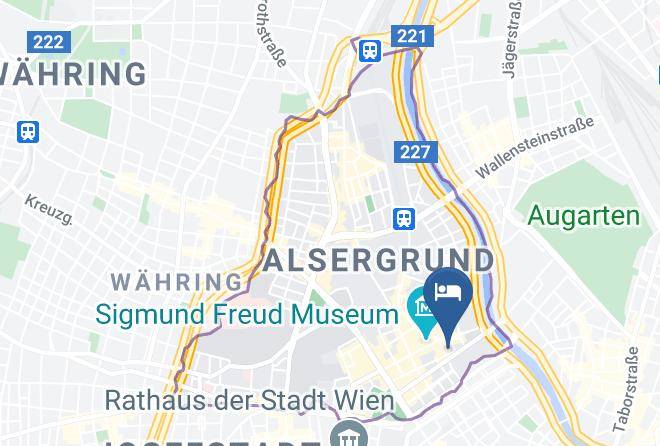 Vienna Alsergrund - Riess City Hotel Maps