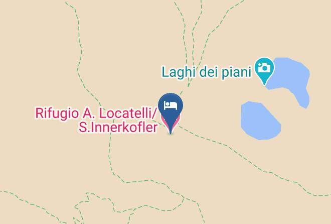 Bolzano - Rifugio A Locatelli S Innerkofler Maps