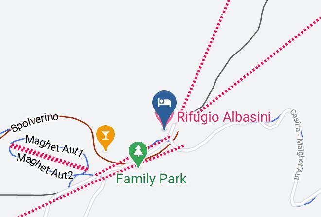 Trento - Rifugio Albasini Maps