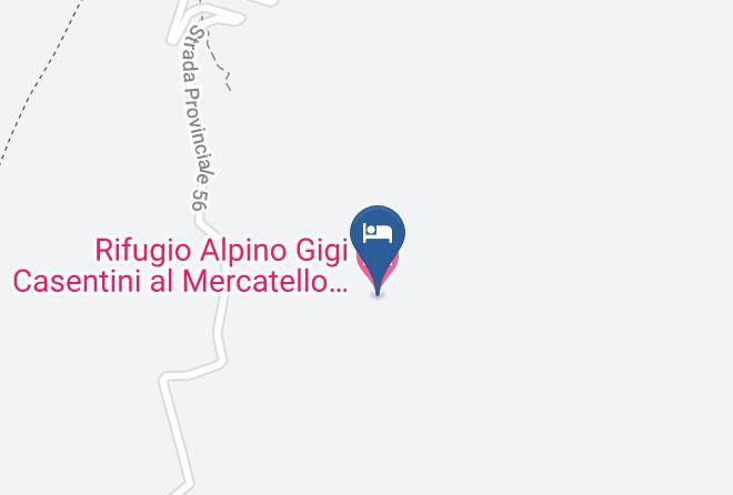 Lucca - Rifugio Alpino Gigi Casentini Al Mercatello Maps