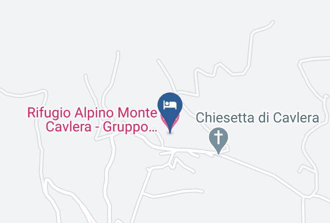 Bergamo - Rifugio Alpino Monte Cavlera Gruppo Alpini Vertova Colzate Maps