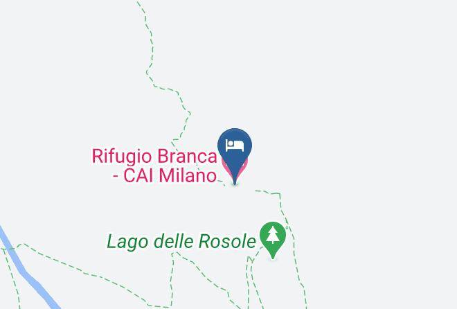 Sondrio - Rifugio Branca Cai Milano Maps