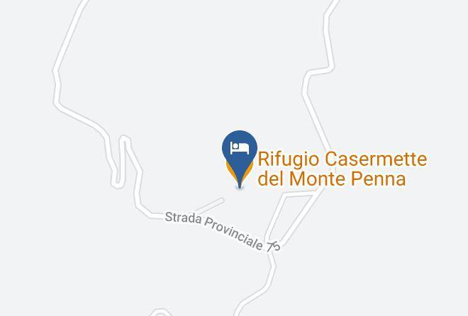 Genoa - Rifugio Casermette Del Monte Penna Maps