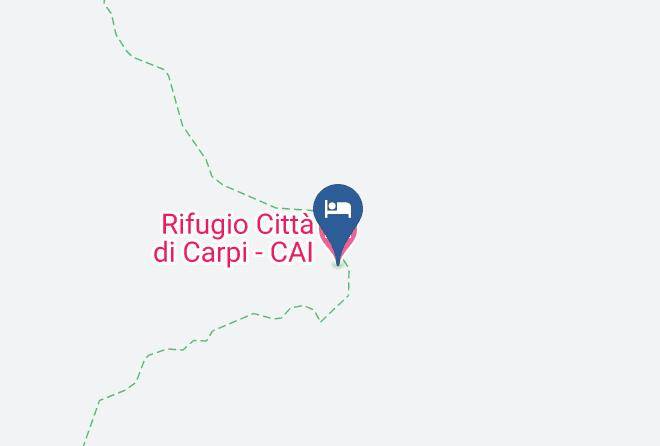 Belluno - Rifugio Citta Di Carpi Cai Maps