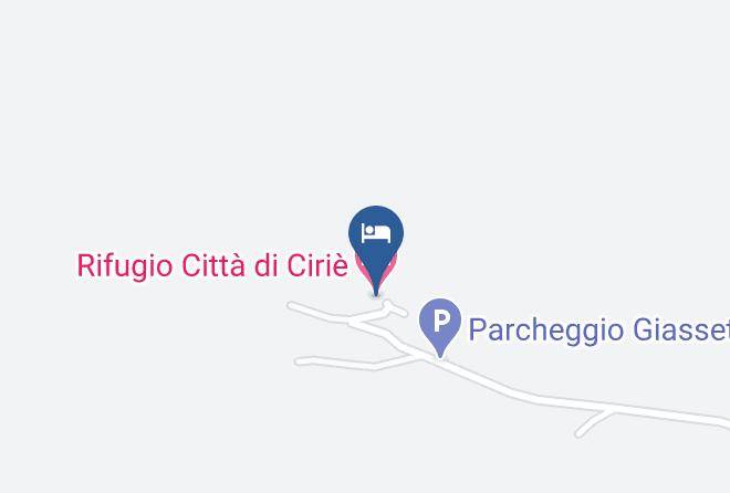 Turin - Rifugio Citta Di Cirie Maps
