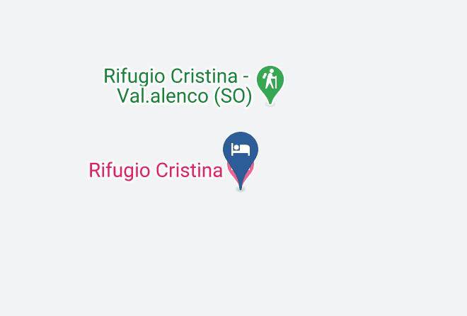 Sondrio - Rifugio Cristina Maps