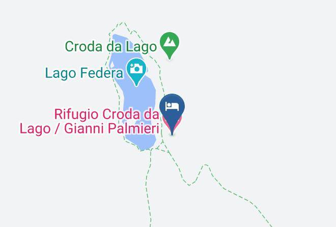 Belluno - Rifugio Croda Da Lago Gianni Palmieri Maps