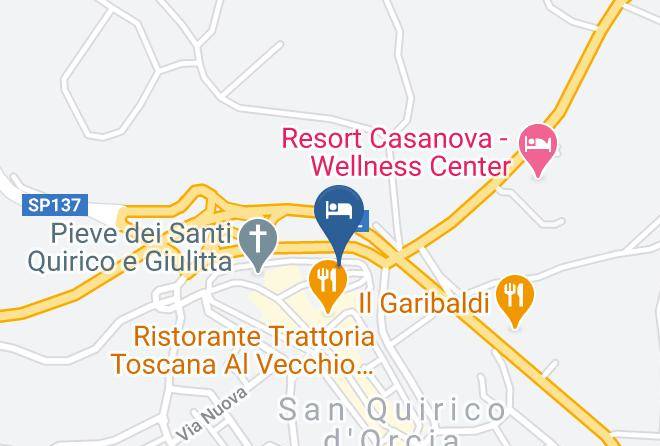 Siena - Rifugio Degli Artisti Maps