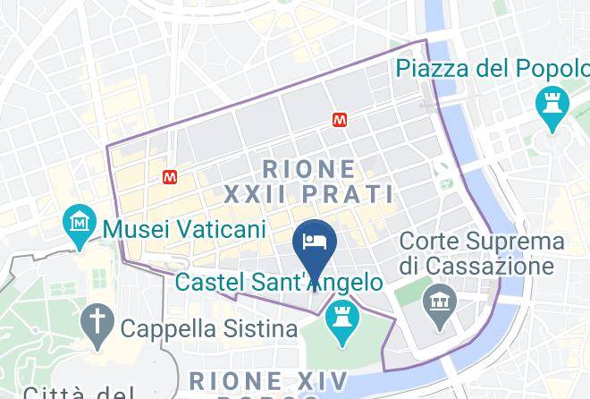 Rome - Rifugio Degli Artisti Top Maps