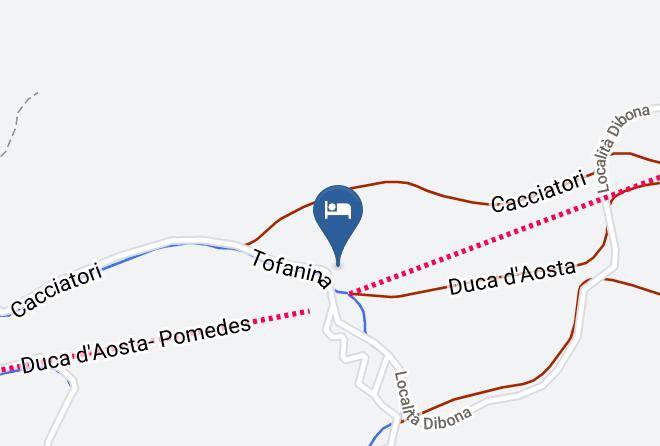 Belluno - Rifugio Duca D'aosta Maps