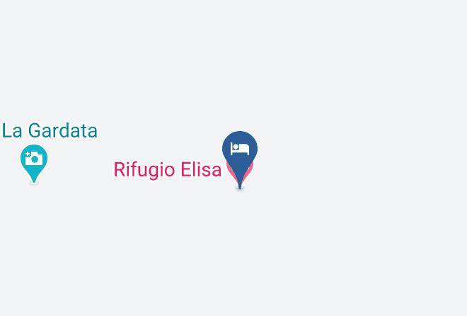 Lecco - Rifugio Elisa Maps